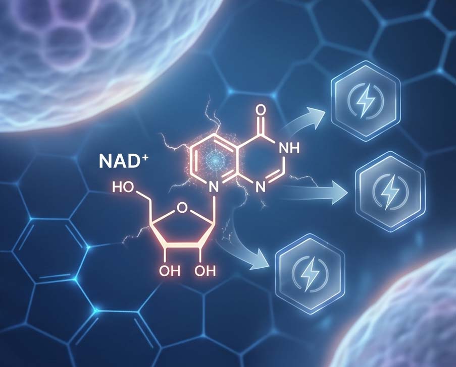NAD+ 500mg research compound vial