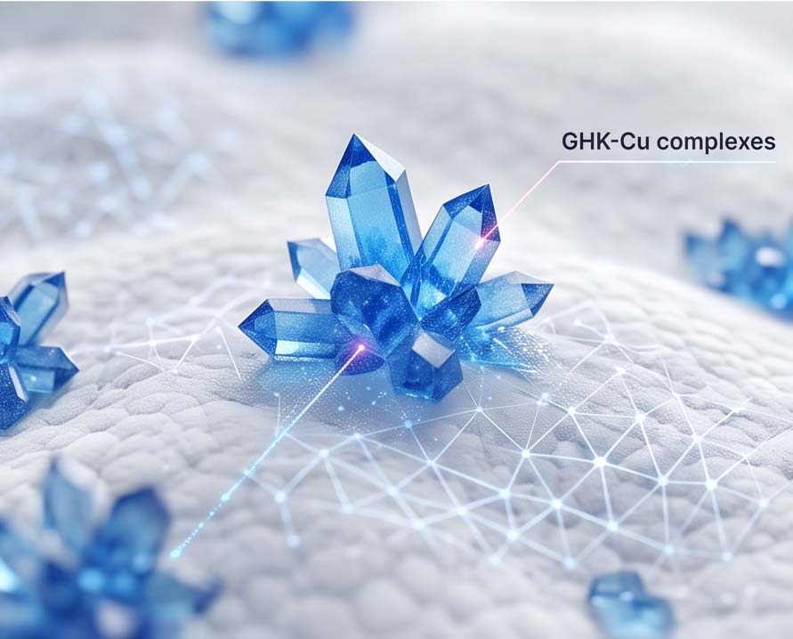 GHK-Cu 100mg research peptide vial